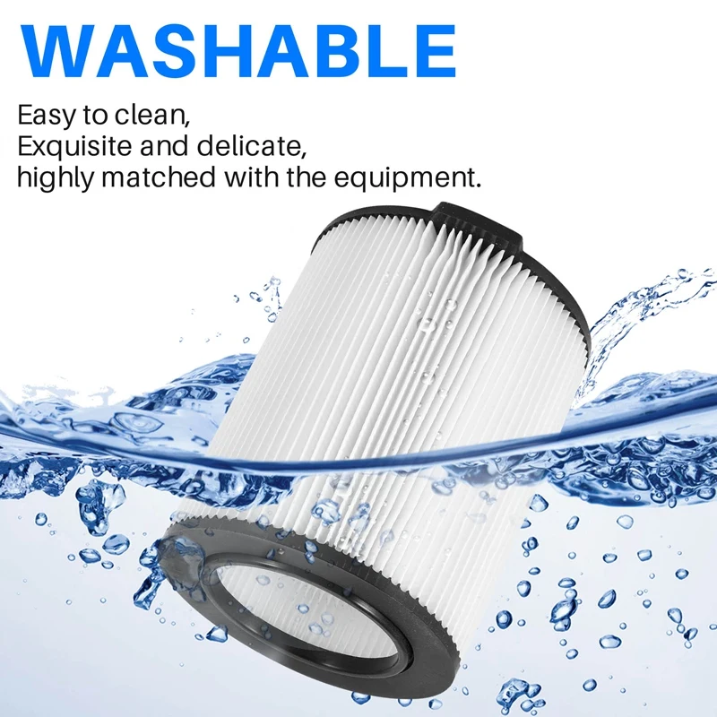 Ridgid Shop Vac 필터, Ridgid 표준 습식 및 건식 진공에 적합, Vf4000