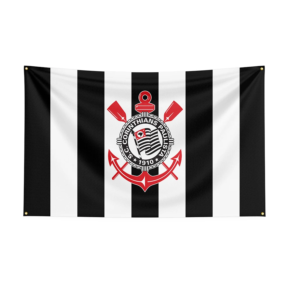 3x5 Sport Club Corinthians Paulista Flag Polyester Printed Racing Sport Banner For Decor 1