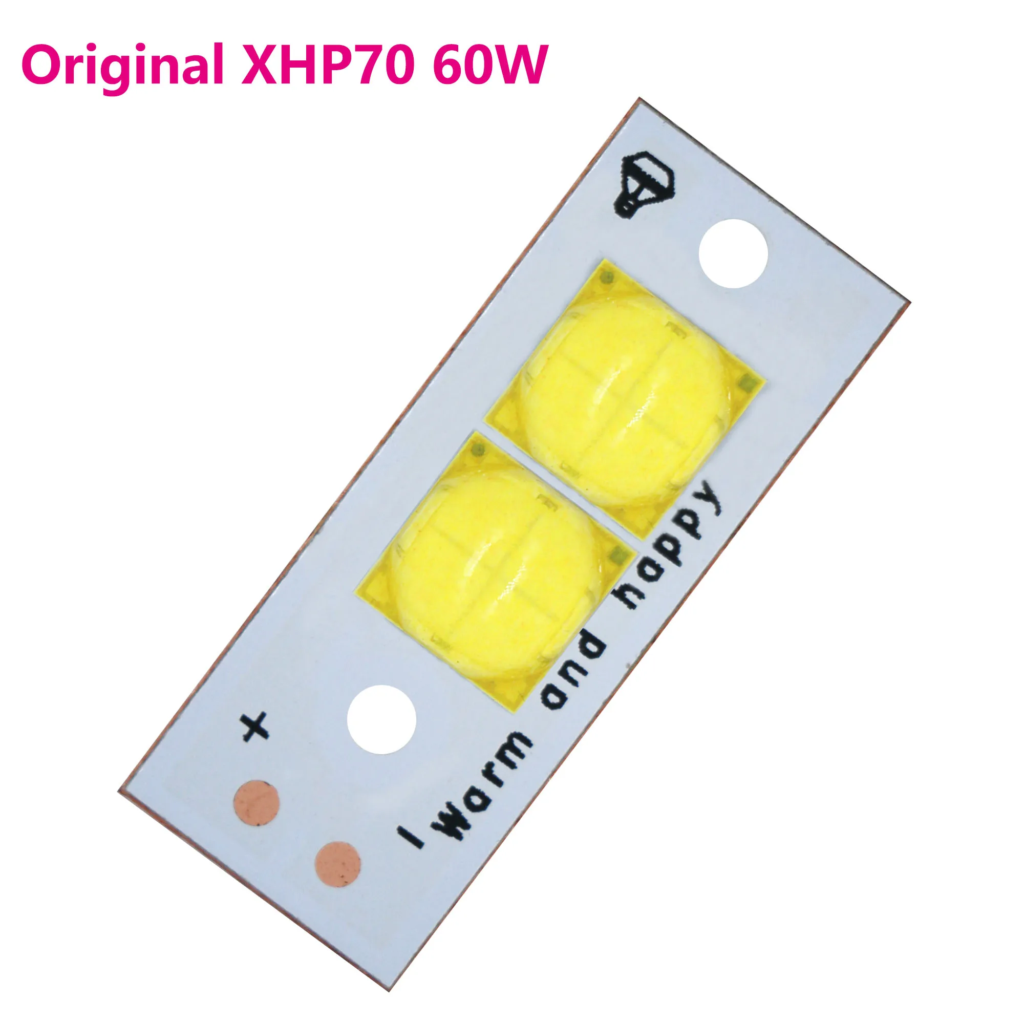 Original XHP70 XHP5018W 30W 36W 60W imported car lamp beads Imitation 6500K Lights Car Headlight Bead Repair Parts DIY Coldwhite