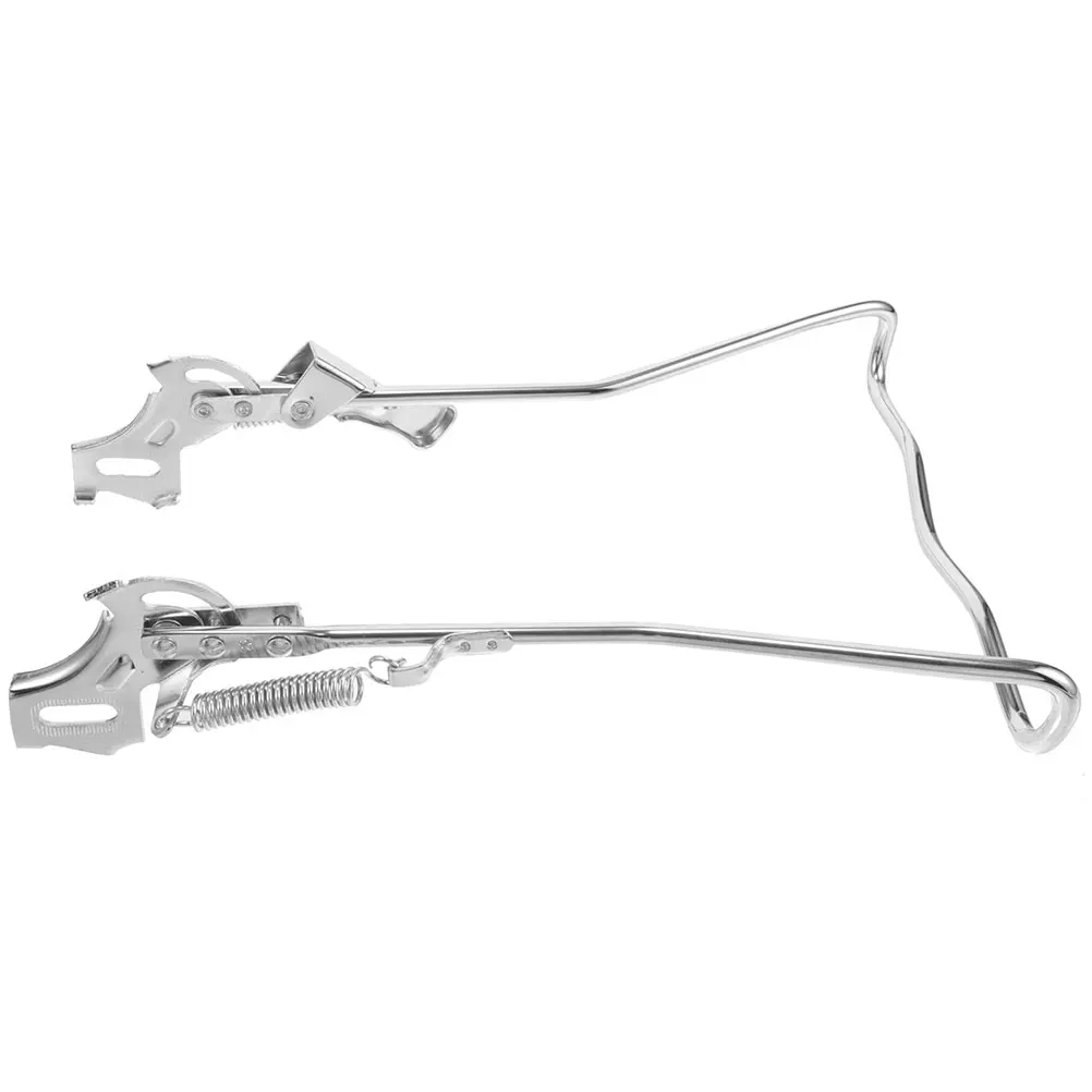 

Bike Kickstand Bicycle Parking Support Stable Wear-Resistant Non-Slip Feet Adjustable Fit Different Size Bikes Quick Release