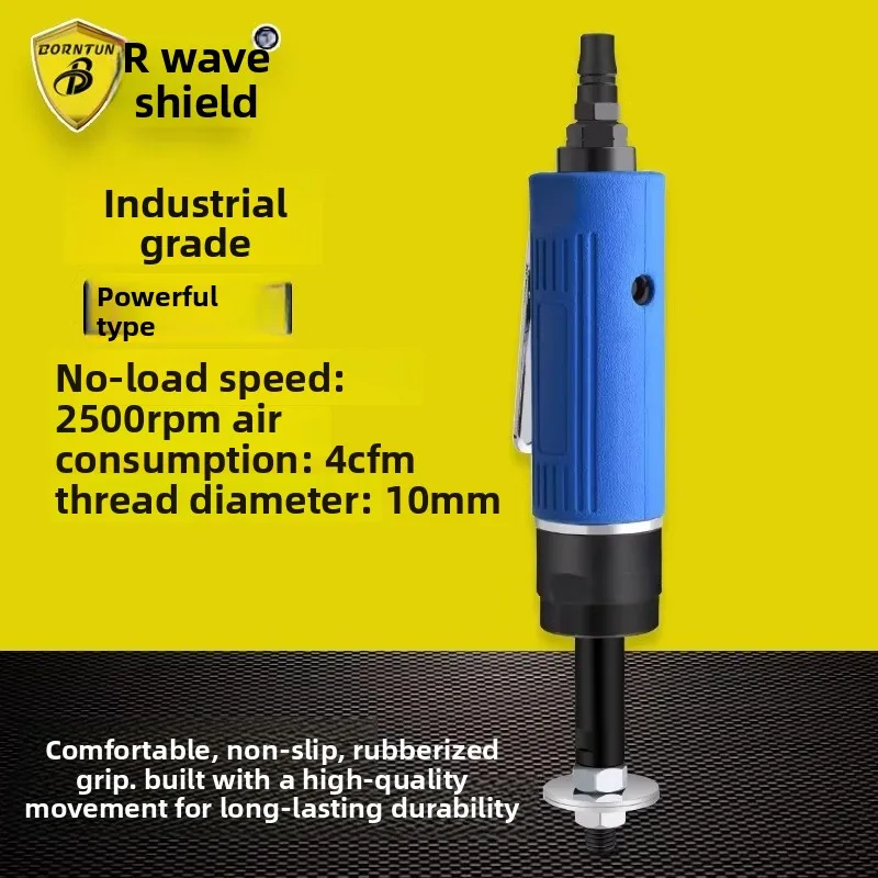 Wave Shield Pneumatic Octagonal Sander Eight-Petal Straight Sander Corner Sanding Machine Eight-Petal Sand Grinder Bd-1098