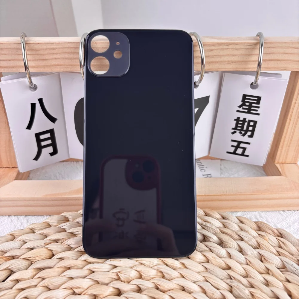 Für Apple iPhone 11 Ersatz-Rückglas-Gehäuseabdeckung Batteriefach-Rückwand mit Kameraloch Mehrfarbige Reparaturteile – Detail 8
