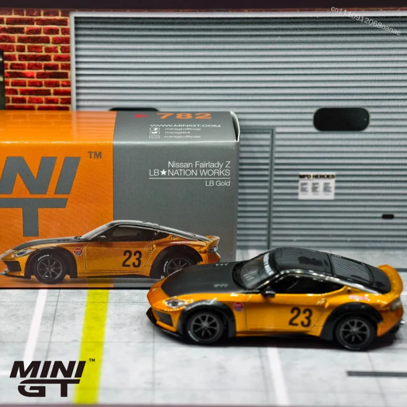 MINIGT TSM 1:64 Nissan Z LB Silhouette Works Souvenir No. 782 Alloy Diecast Model Car JDM Collectible Gift