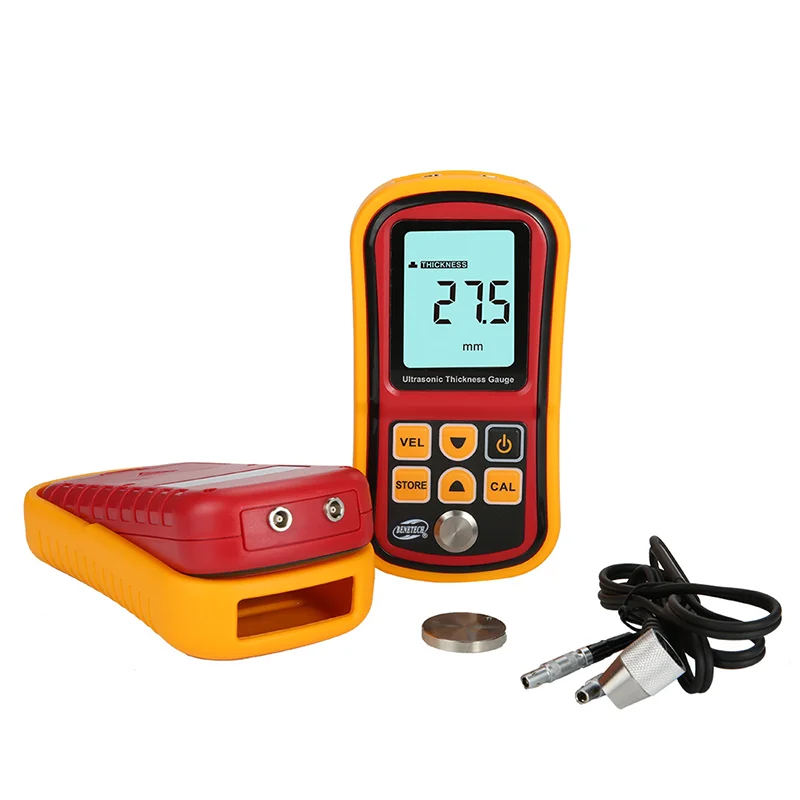 

BENETECH GM100 Ultrasonic Thickness Gauge 1.20 to 225.00mm (steel) Digital Lcd Metal Thickness Gauge