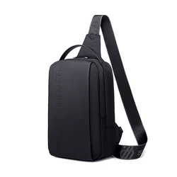 Chikage Business Commute Men's Chest Bag Waterproof Outdoor Sports Crossbody Bag Large Capacity Multi-function Shoulder Bag