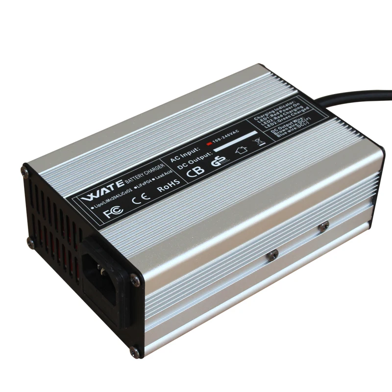 54.6V 2A Charger 13S 48V Li-ion Battery Charger Lipo/LiMn2O4/LiCoO2 Battery Charger Auto-Stop Smart Tools