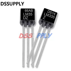 1 pz LM335Z LM335 TO-92 LM35DZ nuovo e originale sensore di temperatura di precisione IC