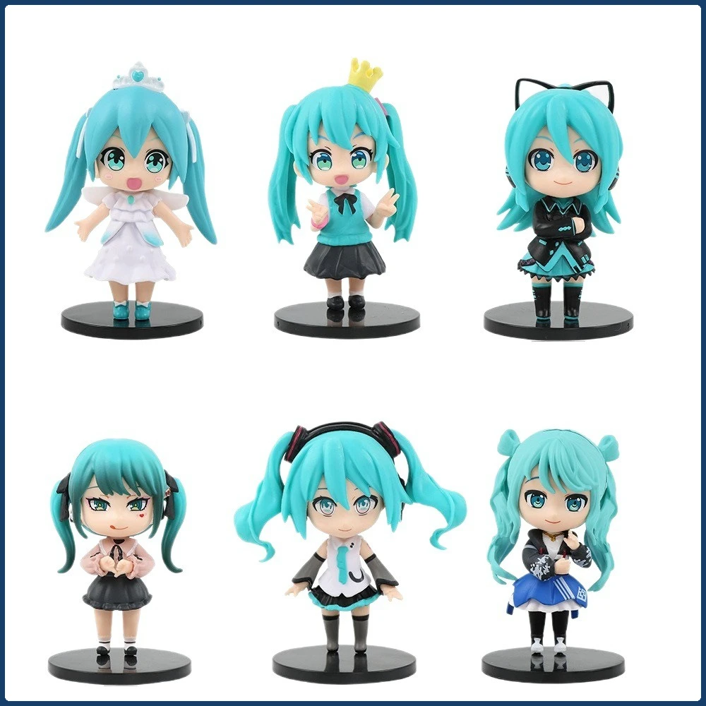 Linda caja ciega de personaje de anime versión Q - Figura de juguete de moda Bloks para colección y decoración de habitaciones