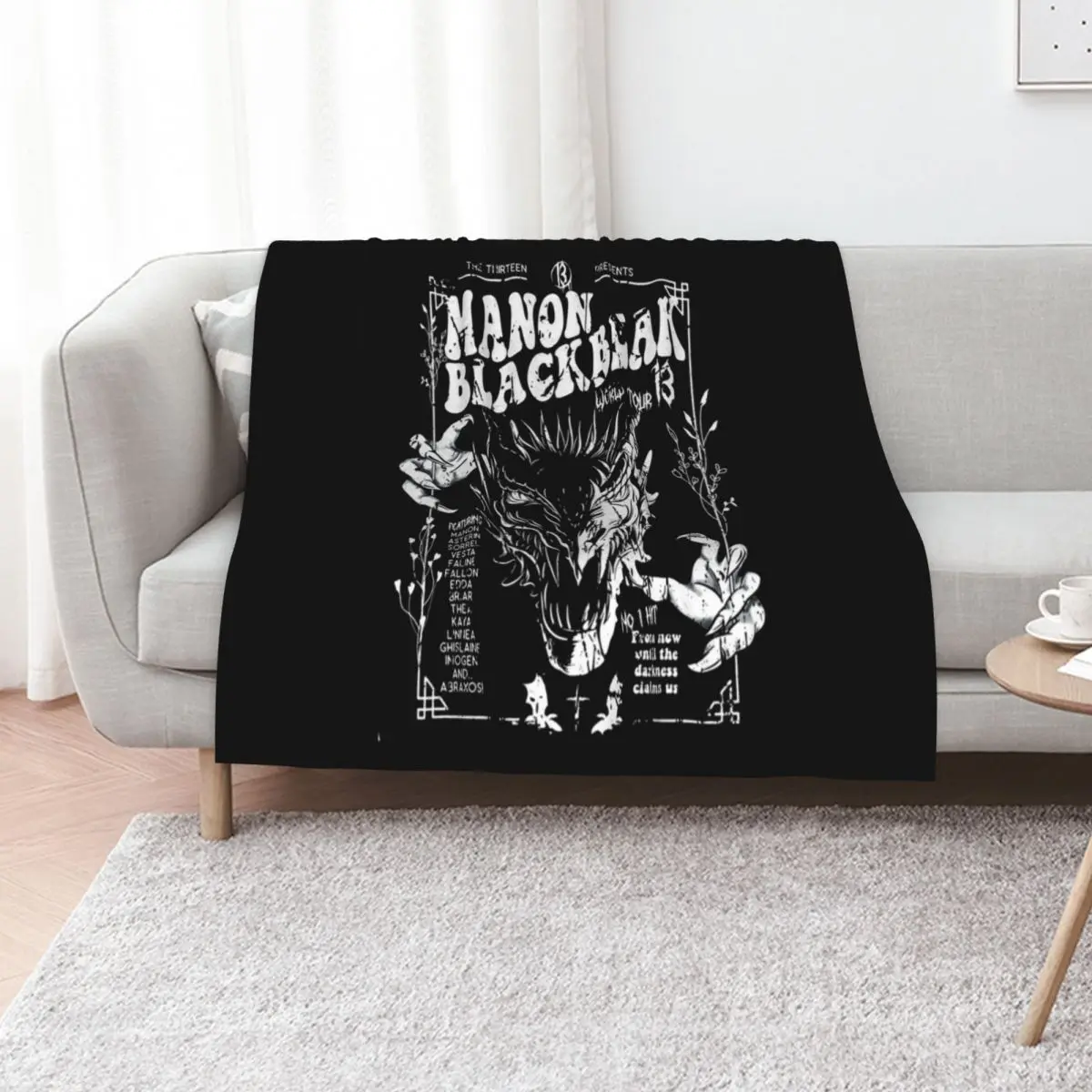 Throne of Glass \t Throw Blanket Breathable Lightweight Blanket for Adults Kids