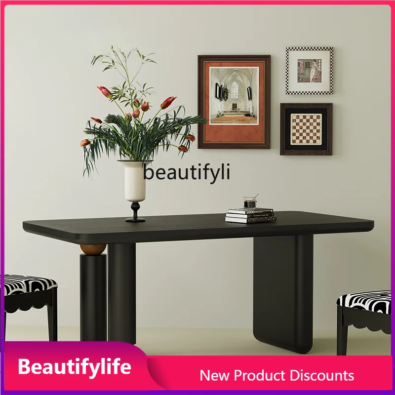 zHyj French Rectangular Ash Dining Table 1.6M 1.8M