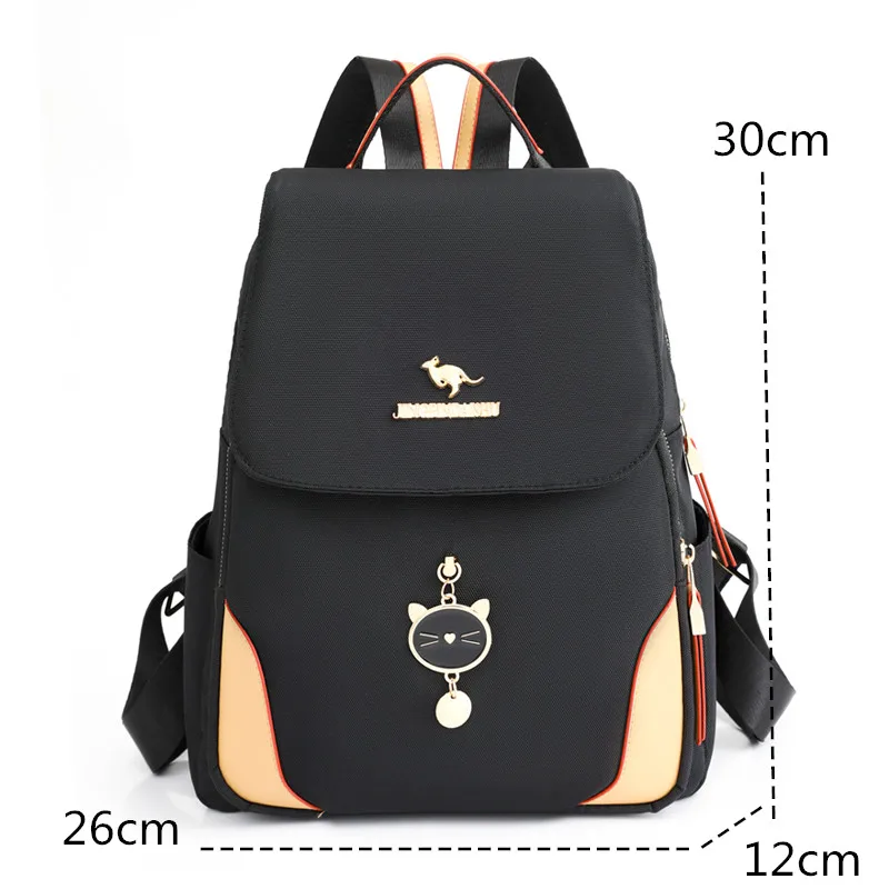 Fashion Anti Theft Backpack Women Shoulder Bag Oxfor Backpacks For Girls College Teenager Bookbag Travel Bagback  Large Capacity