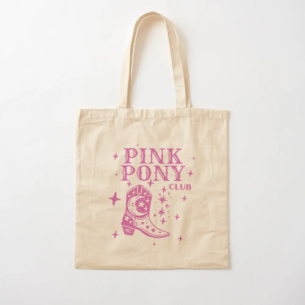 Pink Pony Club Chappell Roan Tote Bag tote screen custom Lady bags Canvas