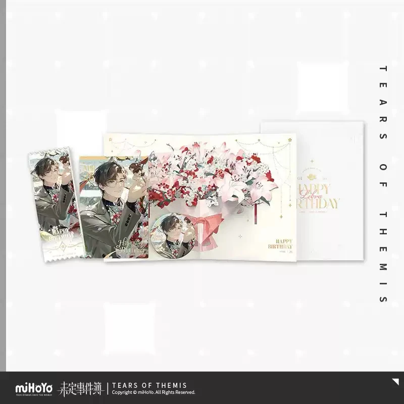 لعبة دموع ثيميس ماريوس فون هاجن أرتيم وينج لوك بيرس أنيمي تأثيري شارة بروش بطاقة بريدية ملحق هدية الهالوين