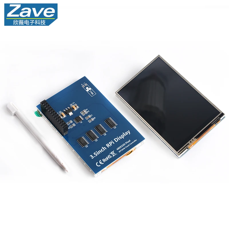 3.5-inch Raspberry Pi color screen touch screen TFT LCD display module suitable for Raspberry Pi