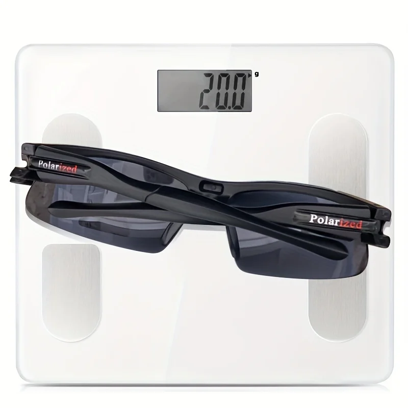 3 قطع نظارات مستقطبة نصف حافة لركوب الدراجات للجنسين نظارات شمسية عصرية للرياضات الخارجية والسفر والقيادة والتخييم uv400