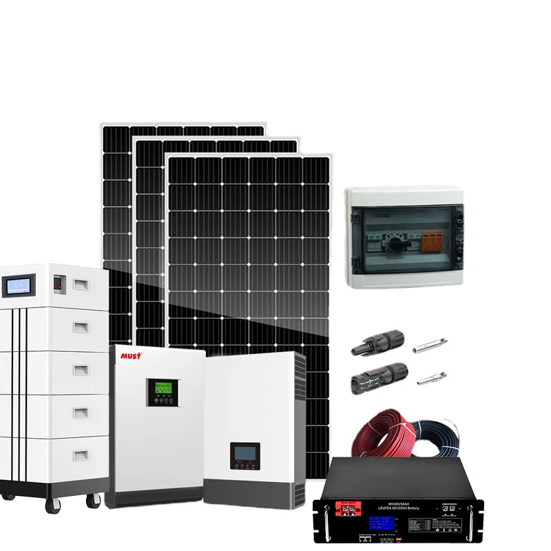 Hot Sale Power Bank 10kw 15kw 20kw 30kw Lifepo4 Battery Solar Panels Hybrid Inverter for Complete Soler Energy storage