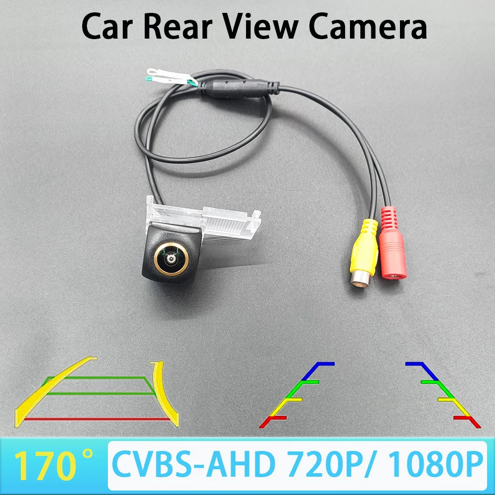 

170 Degree AHD 1080P CVBS Car Rear View Camera for Peugeot 301 308 405 508 C4 C5 3008 307 Hatchback Citroen E-Elysee C-Quatre