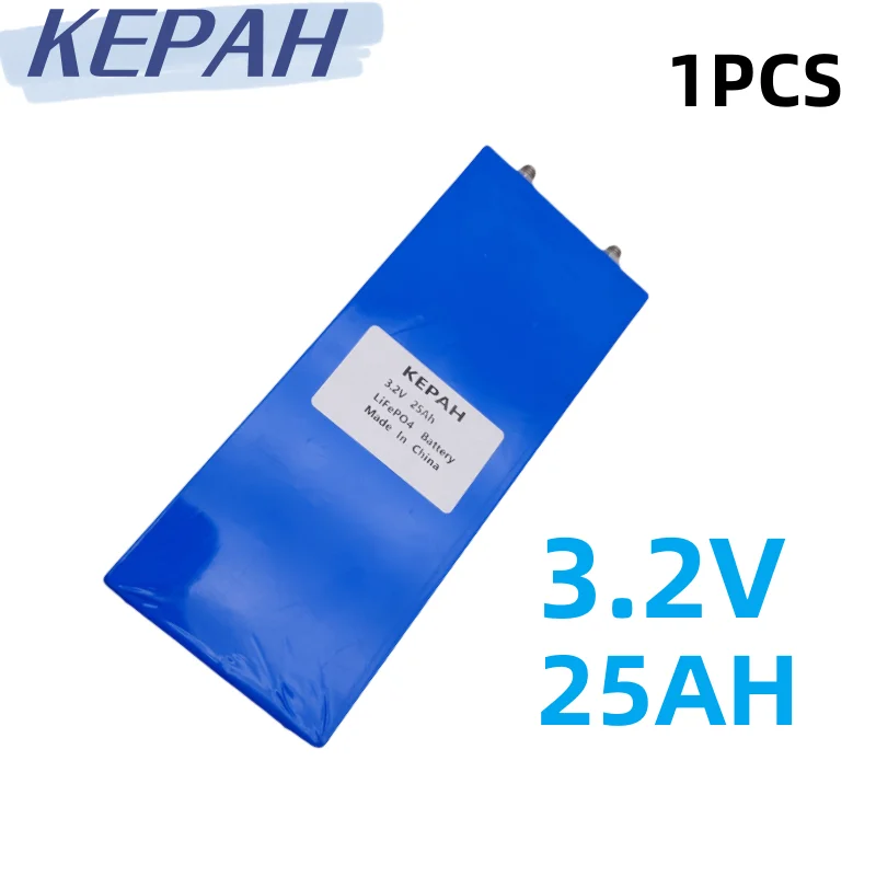 Imagem -05 - Célula de Bateria do Fosfato do Ferro do Lítio Lifepo4 3.2v 25ah Ciclos Profundos para Faça Você Mesmo 12v 24v 36v 48v Energia Solar ao ar Livre Poder Barcos do ev