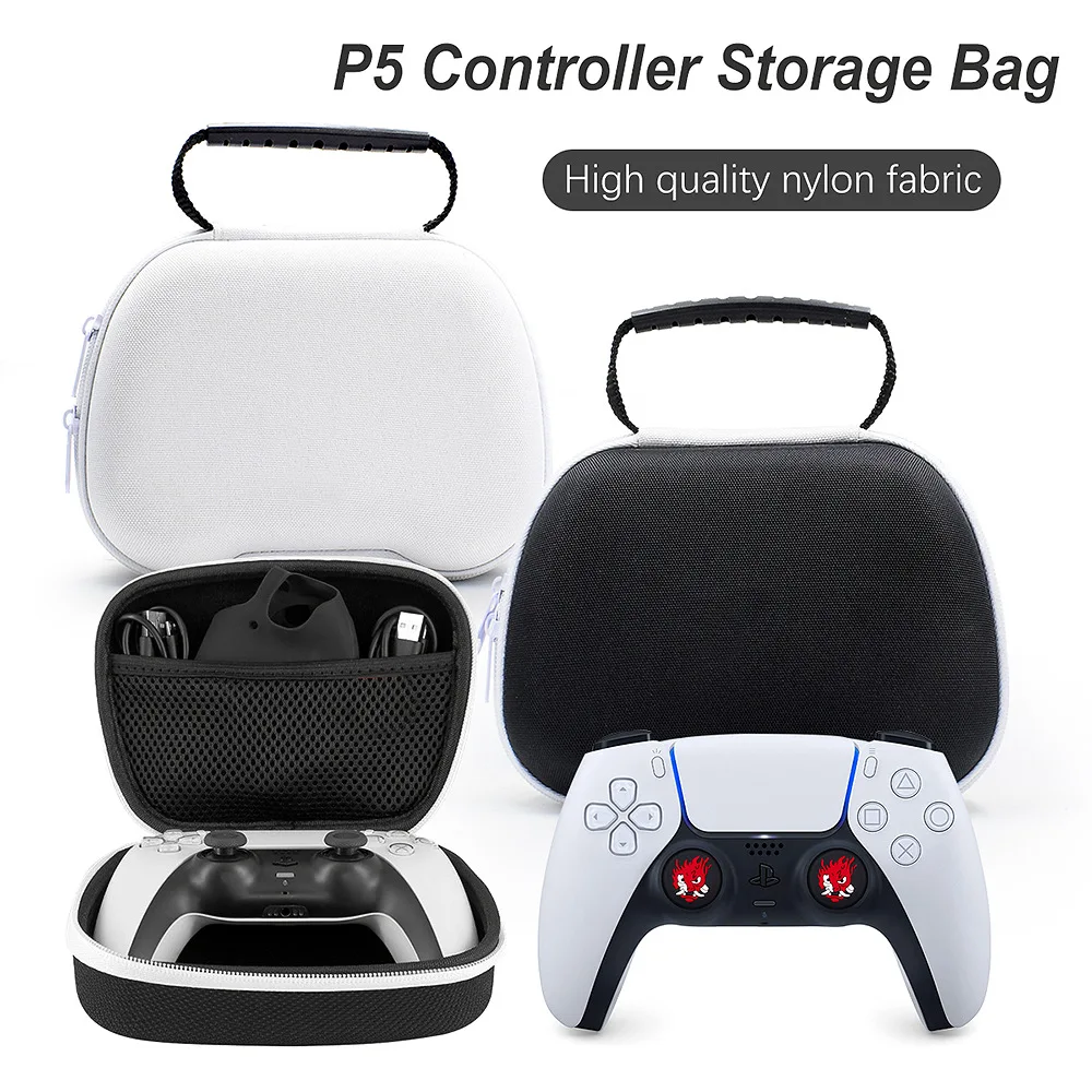 Game Controller Storage Case for PS5/4/3 Accessories Carrying Travel Protective Case for Xbox Series X/S Switch Pro Controllers