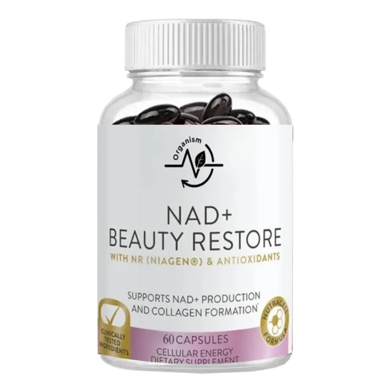 

NAD+Дополнительные капсулы для мужчин и женщин — поддерживает формувание коллагена и добавки против старения
