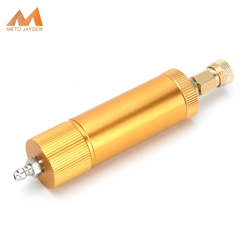 High Pressure Pump Filter with COPPER POWDER 40Mpa M10x1 Water-Oil Separator Air Filtering 8MM Quick Disconnect