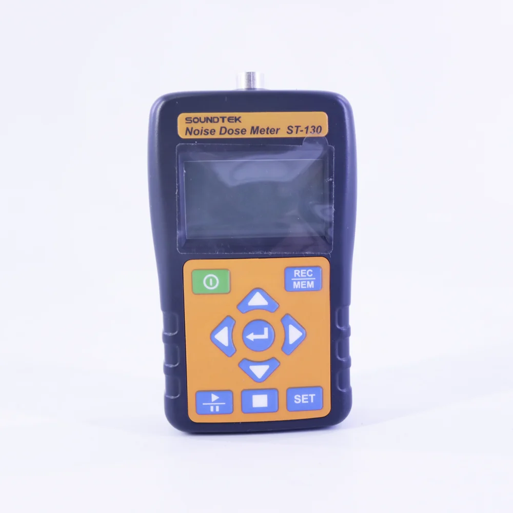 مقياس الجرعات الضوضاء الرقمي ST-130، جهاز اختبار التعريض الضوضاء، مقياس مستوى الصوت A/C/Z مع مسجل البيانات #1