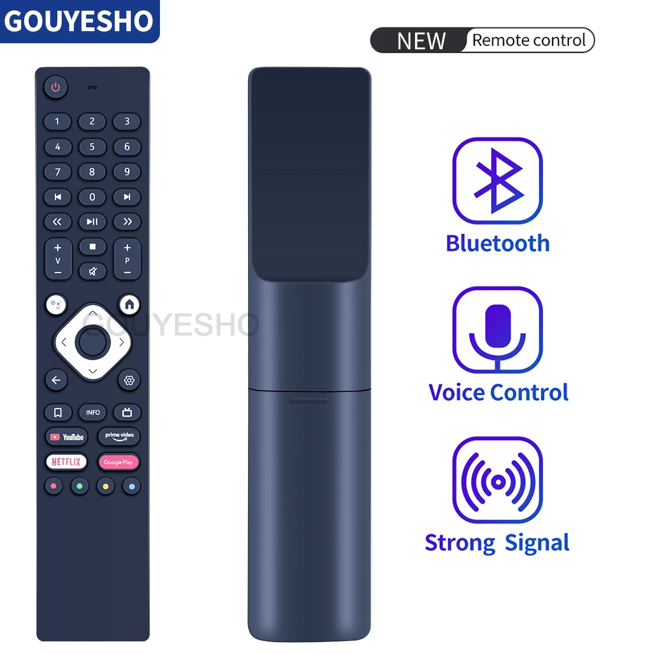 New Voice Remote Control for Nokia Streaming Box 8000 & 8010 TV