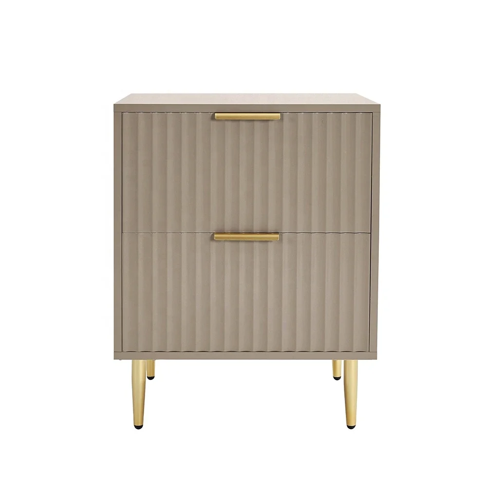 2 درج غرفة المعيشة أريكة طاولة جانبية خشبية مخدد غرفة نوم ليلة الوقوف طاولة السرير