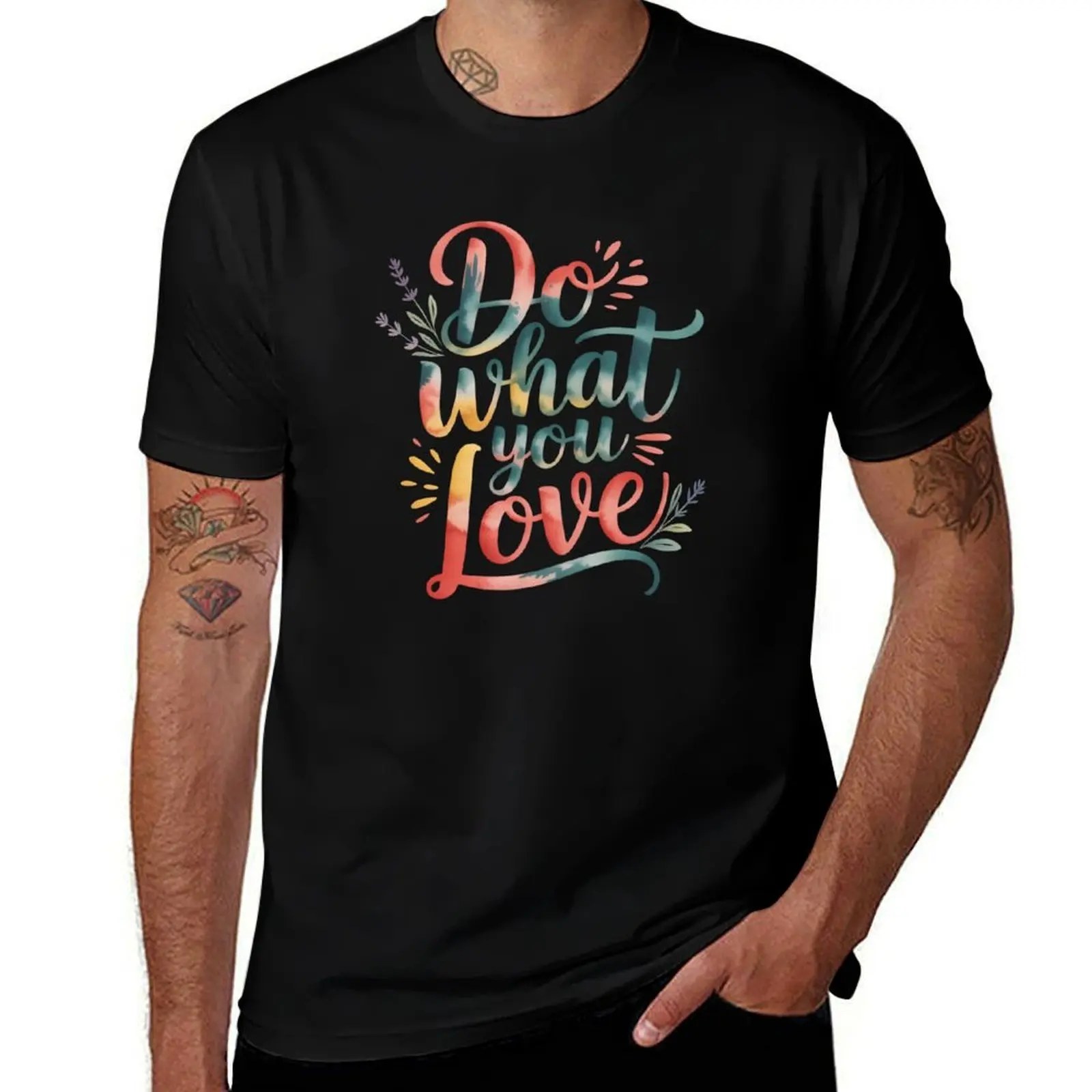 

Do what you love T-Shirt cheap stuff man clothes sports fans t shirts for men cotton