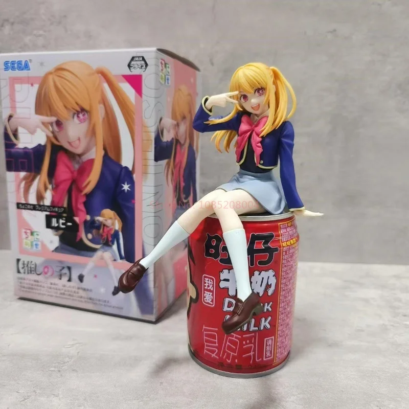 Novo original oshi no ko anime figura hoshino aquamarin hoshino rubii arima kana pvc modelo coleção desktop ornamento brinquedo presentes