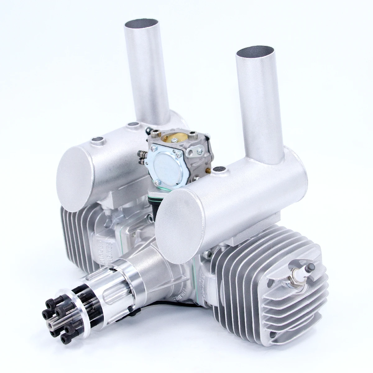 RCGF Stinger 125cc 2-Stroke Twin Gas Engine, Peak Performance for Largest Scale Models