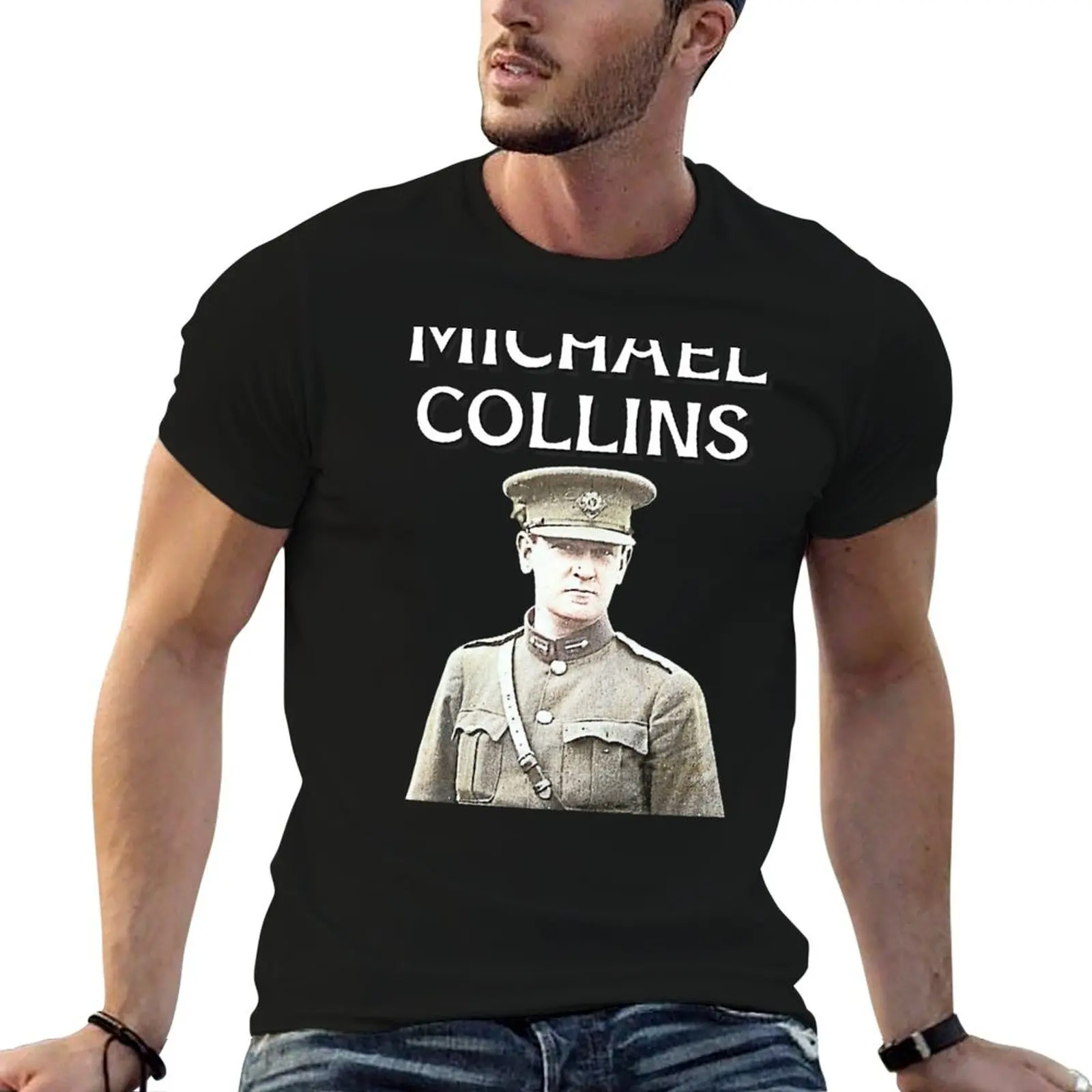 Michael Collins T-Shirt plain hippie clothes summer clothes vintage graphic tee mens shirts graphic tee