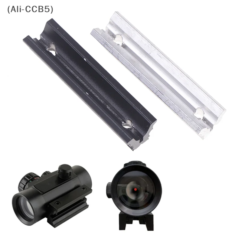 

Aluminum Alloy Rail Slingshot Parts Scope Special Base Sight Telescope Holder Outdoor Accessories