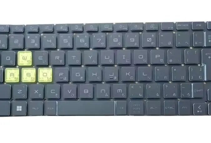 For MSI Crosshair 15 Laptop No Backlit Keyboard Limited Edition C12VE C12VF C12VG English US Black No Frame New