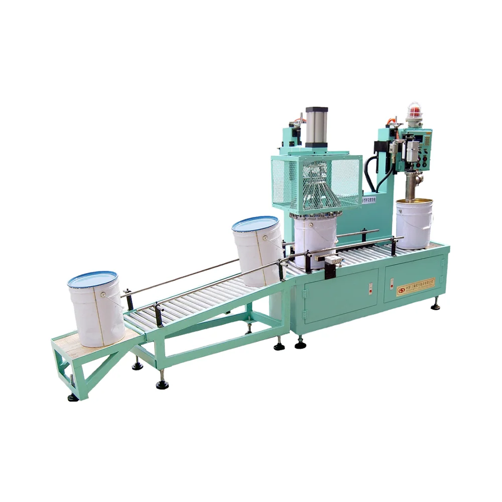 Automatic Pneumatic Filling Machine Factory Paint Ink Liquid Filter Weighing And Capping Sub-Packaging