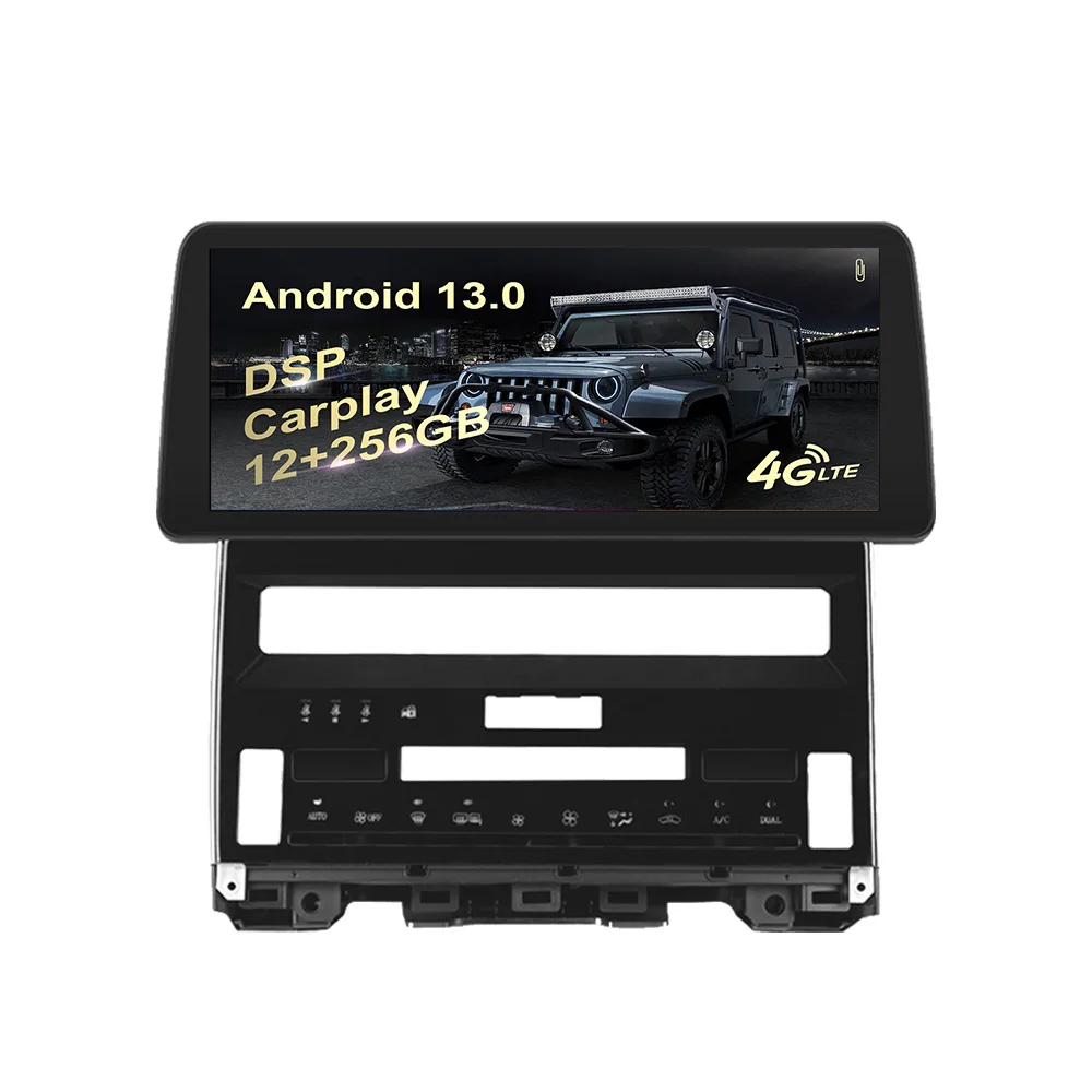 12.3 inch auto carplay Android 15.0 For Toyota Avalon car multimedia palyer GPS navigation radio touch screen HD WIFI head unit