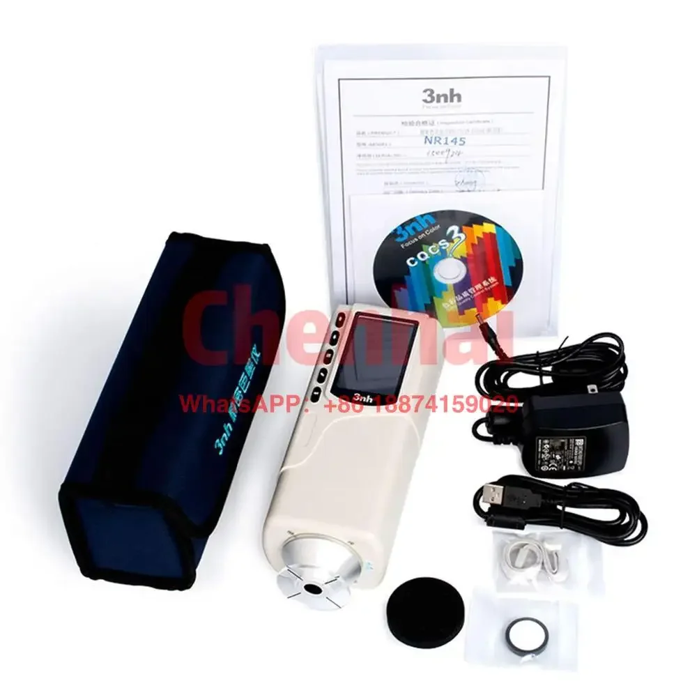 

Portable digital Precision 8mm Color Meter Colorimeter NR145 with 45/0 Degree viewing angle Color Analyzer Tester