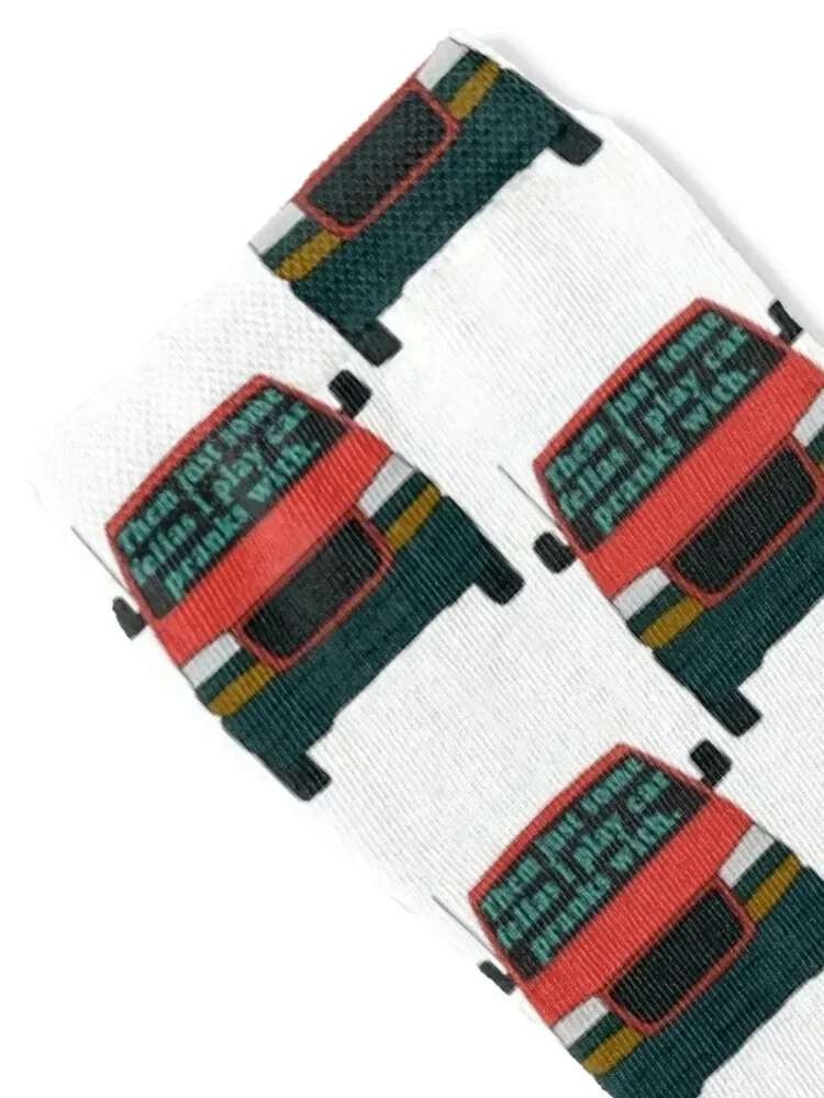 The Righteous Gemstones Danny McBride Car Pranks Quote Socks funny gift winter thermal hockey Woman Socks Men's