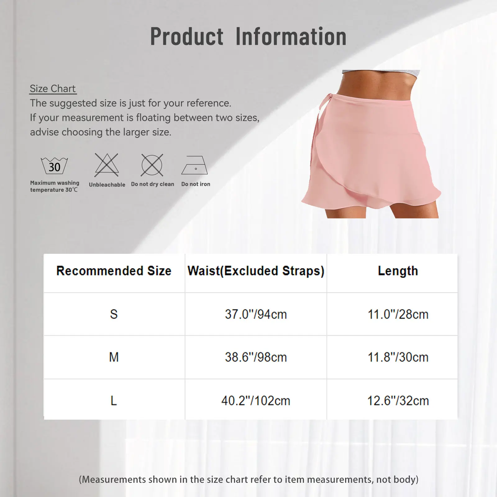 2025 여성용 플로위 시폰 댄스 스커트 사이드 타이 원피스 랩 스커트 댄스 레깅스 커버업 스커트 (발레 왈츠 댄스 수업용)