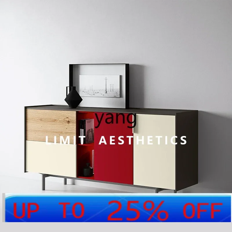 

LH Modern Tea Cabinet Nordic Restaurant Side Cabinet Storage Cabinet Light Luxury Entrance