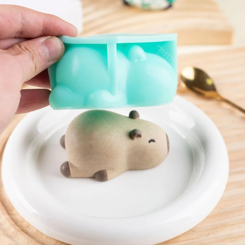 

Capibala Custard Blancmange Silicone Mould Food Grade Silicone Heat Resistant, Nonstick Chocolate and Baking Projects