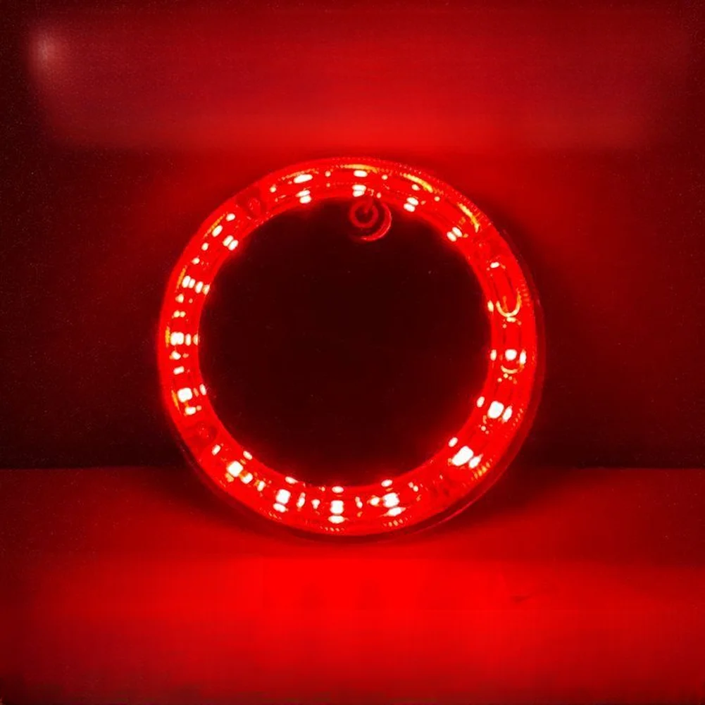 1Pc Solar LED Strobe Light Light-sensitive Flash Tail Lamp With 3 Flashing Modes Truck Car Wiring-Free Flash Tail Light