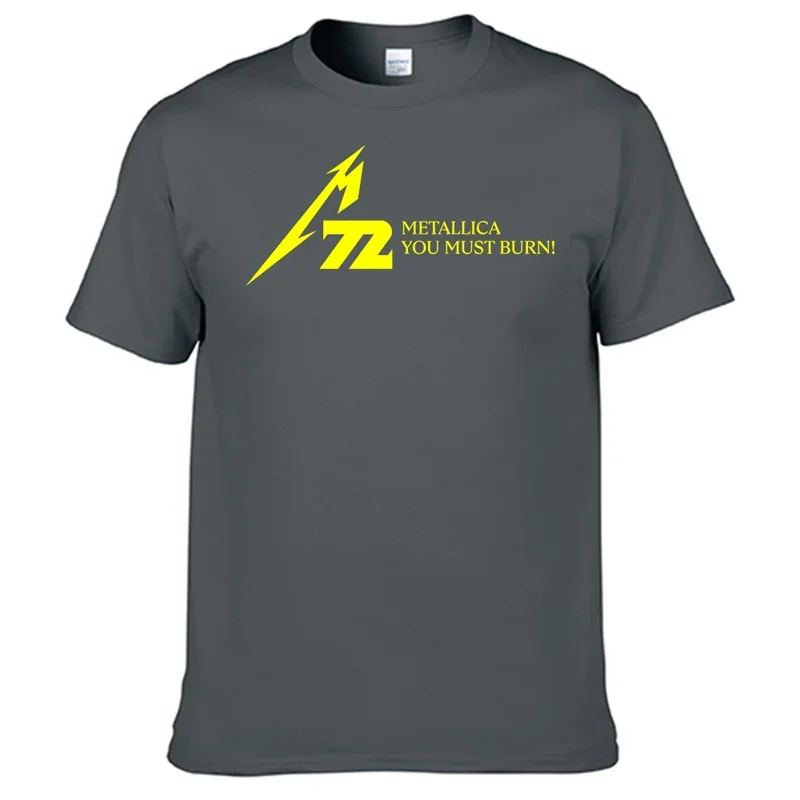 Metallicas 72 Seasons T Shirt 100% Cotton Men Shirt