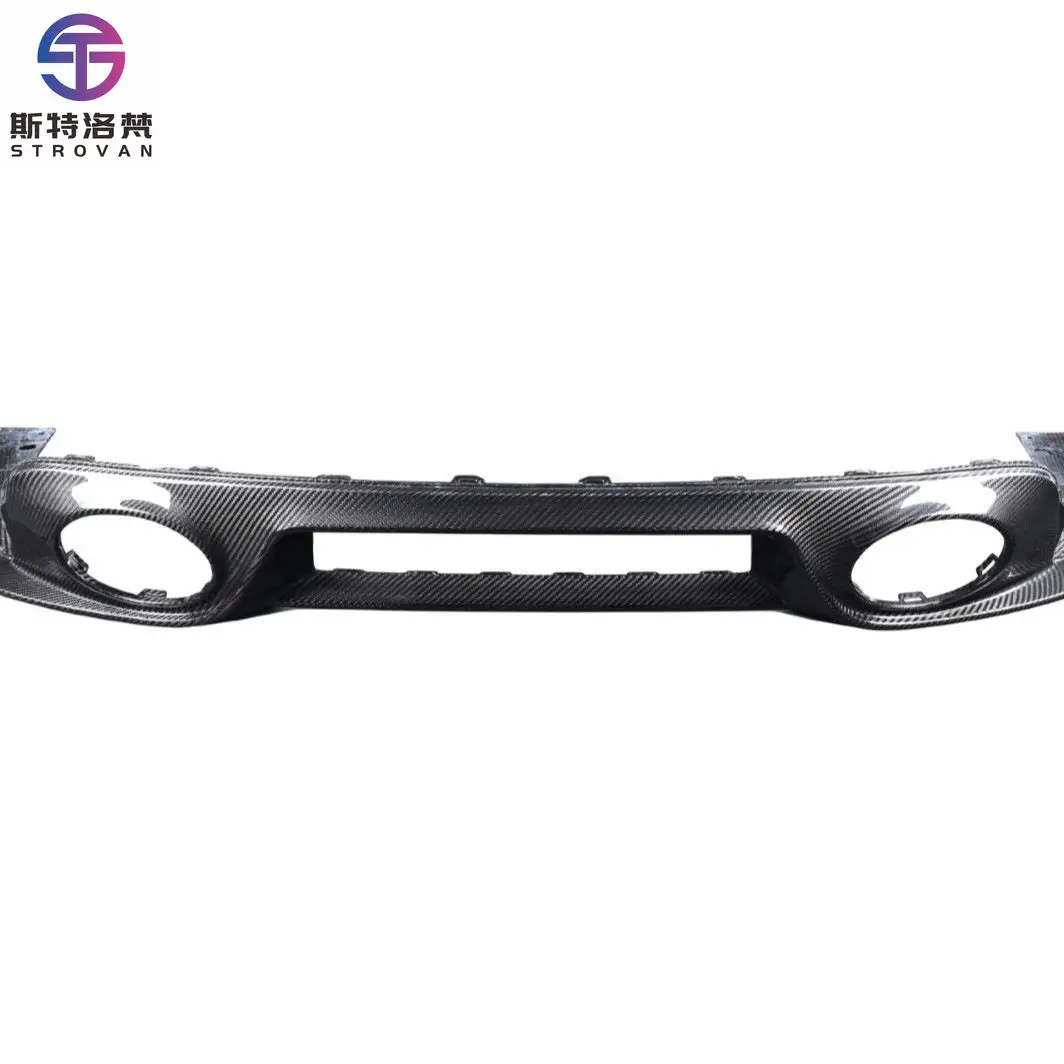 

STLF New Dry Carbon Fiber Rear Diffuser & Lip for 911 (992) 2020- Bumper Body Kit for Retrofit/Upgrade