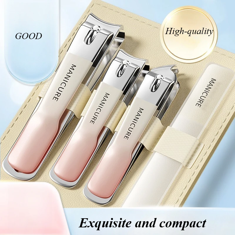 

4 шт., набор кусачек для ногтей, ножницы для ногтей из нержавеющей стали, портативный маникюр, педикюр, детские инструменты для ухода за ногтями на ногах