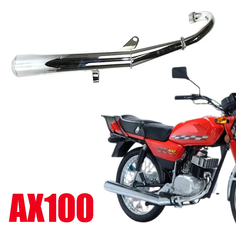 

Motorcycle Exhaust Muffler for Jingcheng Suzuki Qingqi Haojue Lifan Loncin Qjmotor AX100 JC100 HJ100-A 100cc Motorbike Muffler