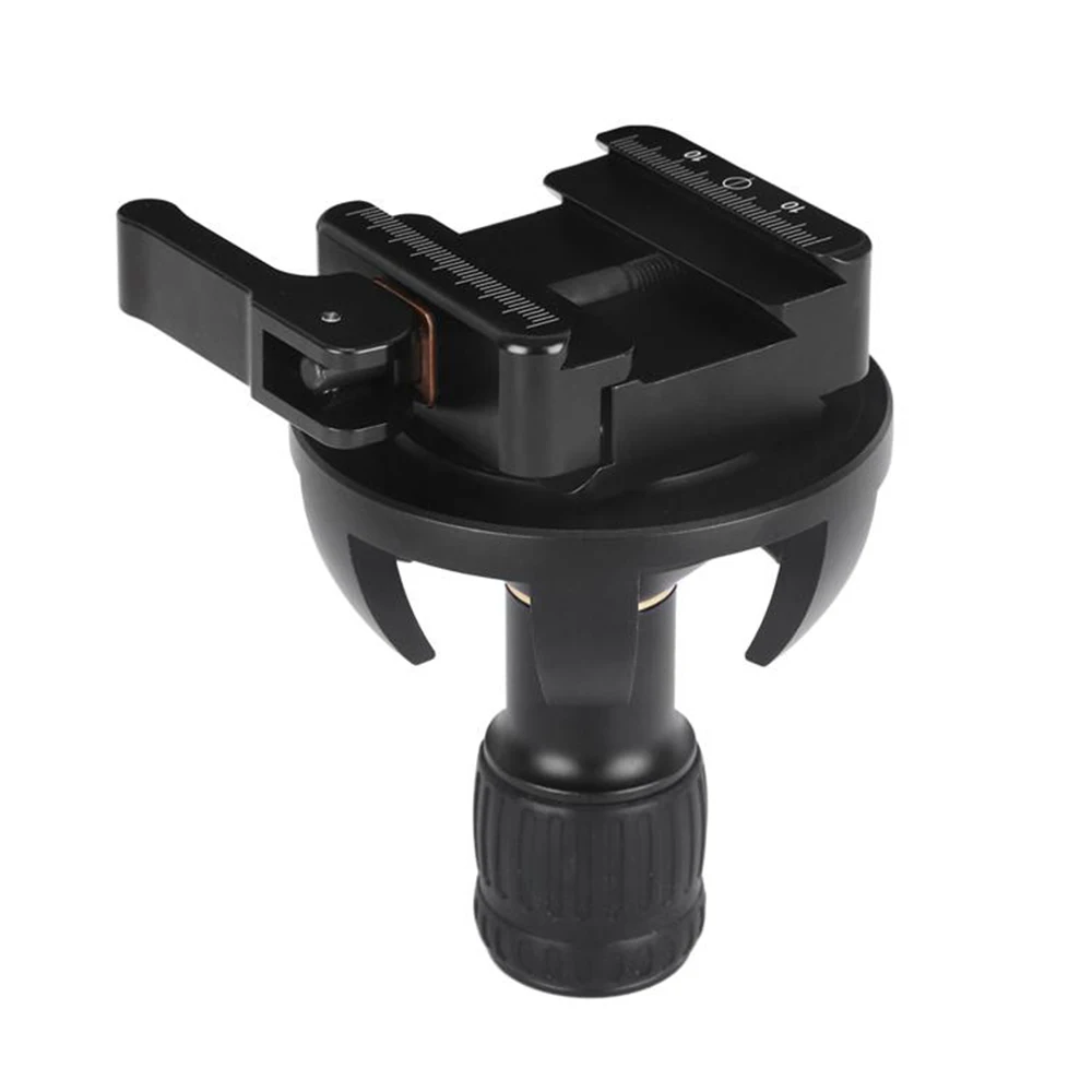 Mini Ball Head 360 Degree Rotatable Screw 3/8 Tripod Mount Adapter Portable Flexible Black for DSLR SLR Cameras Camcorder Film