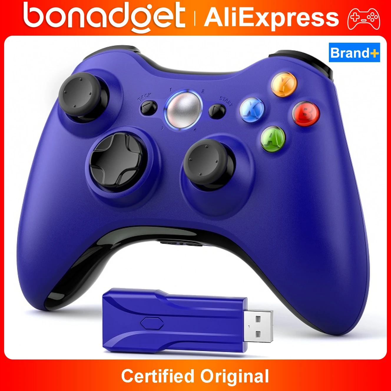 

Контроллер для Xbox 360 Xbox 360Slim/ПК-контроллеры 2,4G беспроводной геймпад с двойным датчиком вибрации игровая ручка джойстик-качалка