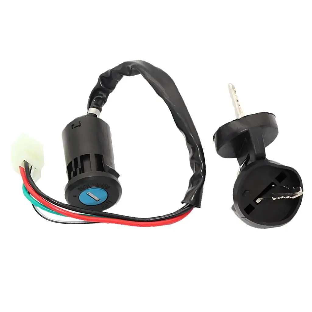 INTERRUPTOR DE ENCENDIDO DE CHAVE Mini ATV POCKET DIRT Chopper Pit BIKE 4 FILOS