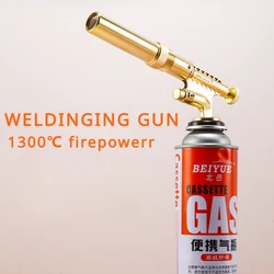Welding torch flame gun burner outdoor camping barbecue lighter flame thrower kitchen supplies welding equipment barbecue tools